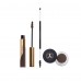 Лімітований набір Anastasia Beverly Hills Melt-Proof Brow Kit Dark Brown (повнорозмірні продукти: помадка для брів 4гр + гель для брів 4,4гр + пензлик для брів Brush 12)