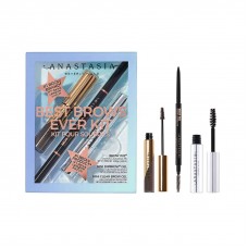 Лімітований набір Anastasia Beverly Hills Best Brows Ever Kit Dark Brown (міні версії: гель для фіксації 2,5 мл + гель для брів 2,2 гр + повнорозмірний механічний олівець для брів 0,085 гр)
