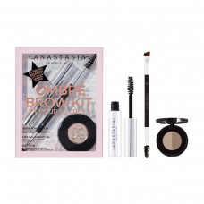 Лімітований набір Anastasia Beverly Hills Ombré Brow Kit Taupe (тіні для брів 0,8гр + гель для брів 2,5мл + пензлик Brush 7B)