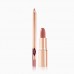Лімітований набір для макіяжу Charlotte Tilbury The Gift Of Pillow Talk Lips - Lipstick & Lip Liner Set (повнорозмірна помада 3,5гр + олівець міні 0,8гр)