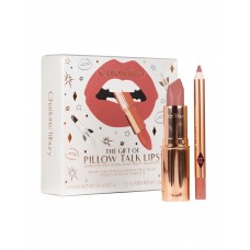 Лімітований набір для макіяжу Charlotte Tilbury The Gift Of Pillow Talk Lips - Lipstick & Lip Liner Set (повнорозмірна помада 3,5гр + олівець міні 0,8гр)