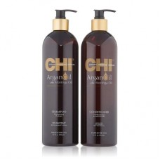 Набор для волос с аргановым маслом CHI Argan Oil (Шампунь 739мл + Кондиционер 739мл)