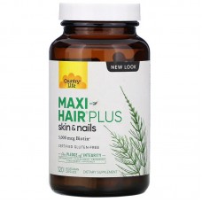 Вітаміни для волосся, шкіри та нігтів Country Life Maxi-Hair Plus, 5000 мкг, 120 капсул