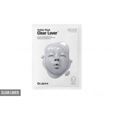 Моделирующая альгинатная маска очищающая Dr.Jart+ Rubber Mask Clear Lover (серая) 1лист Моделирующая альгинатная маска очищающая Dr.Jart+ Rubber Mask Clear Lover (серая) 1лист