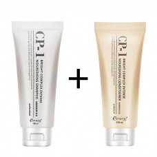Набор для волос с протеинами Esthetic House CP-1 Bright Complex Intense Nourishing (шампунь 100мл + кондиционер 100мл)