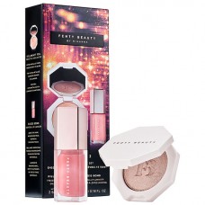 Лімітований набір для макіяжу обличчя FENTY BEAUTY by Rihanna Bomb Baby 2 Mini Lip and Face Set (хайлайтер 2,2гр + блиск для губ 5,5мл)