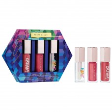 Лімітований набір блисків для губ Fenty Beauty by Rihanna Glossy Posse Volume 6.0 Full-Size Gloss Bomb Trio