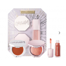 Лімітований набір для обличчя FENTY BEAUTY by Rihanna Fenty Glow Trio Face Lip & Body Set