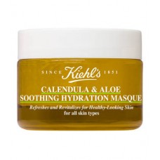 Успокаивающая и увлажняющая маска для лица c календулой и алоэ Kiehl's Calendula & Aloe Soothing Hydration Mask 28мл