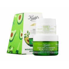 Лімітований набір Kiehl's Since 1851 Nourished By Nature Avocado Duo (крем під очі 14гр + маска для обличчя 28мл)