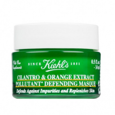 Маска нічна з екстрактами китайської петрушки та гіркого апельсину Kiehl's Cilantro & Orange Extract Pollutant Defending Mask 14мл