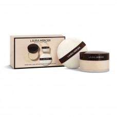 Лімітований набір Laura Mercier Translucent Loose Setting Powder Duo and Velour Puff