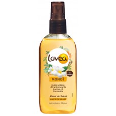 Тонирующее сухое масло монои для загара Lovea Monoi Suntan Oil 125мл