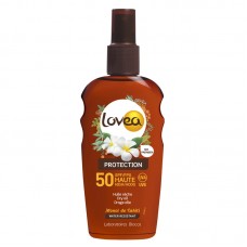 Сухое солнцезащитное масло Lovea Dry Oil Spray SPF 50 200мл