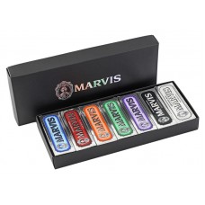 Великий подарунковий набір зубних паст Marvis Flavours Box 7х25мл