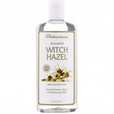 Тоник без спирта Mild By Nature Witch Hazel Alcohol-Free Unscented (без запаха) 355мл