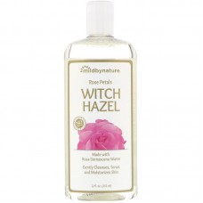 Тоник без спирта Mild By Nature Witch Hazel Alcohol-Free Rose Petal (лепестки розы) 355мл