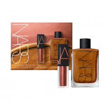 Лімітований набір NARS Mini Lip Oil & Mini Body Glow Set (сяюча олія для тіла 30мл + олія для губ 3,5мл)