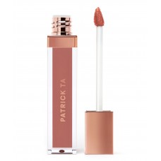 Рідка губна помада PATRICK TA Monochrome Moment - Silky Lip Crème COLOR: She's Secure - peachy pink 7мл