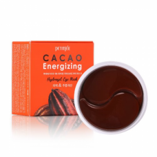 Гідрогелеві тонізуючі патчі для очей з екстрактом какао PETITFEE Cacao Energizing Hydrogel Eye Patch 60шт