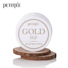 Гідрогелеві патчі для очей із золотом та EGF - PETITFEE Gold & EGF Eye & Spot Patch 60шт + 30 точкових патчів