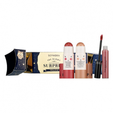 Лімітований набір для обличчя та губ SEPHORA COLLECTION The Glowy Surprise Face and Lip Kit Popper (у наборі повнорозмірна рідка помада SEPHORA 13) Лімітований набір для обличчя та губ SEPHORA COLLECTION The Glowy Surprise Face and Lip Kit Popper (у наборі повнорозмірна рідка помада SEPHORA 13)