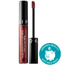Рідка помада з ефектом металіка SEPHORA COLLECTION Cream Lip Stain Metal 111 Smoky Quartz 5мл