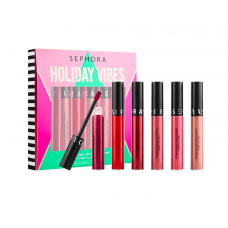 Лімітований набір матових помад SEPHORA COLLECTION Holiday Vibes Cream Lip Stain Set 6х5мл Лімітований набір матових помад SEPHORA COLLECTION Holiday Vibes Cream Lip Stain Set 6х5мл