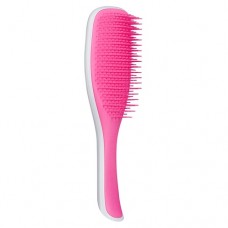 Расческа с ручкой Tangle Teezer The Wet Detangler Popping Pink (розово-белая)