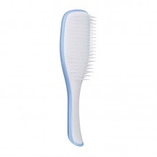 Расческа с ручкой Tangle Teezer The Wet Detangler Serenity Blue (бело-голубая)
