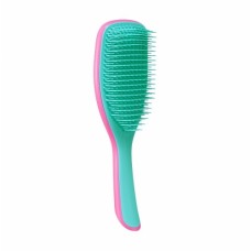 Расческа с ручкой Tangle Teezer The Large Wet Detangler Hyper Pink (розово-голубая)