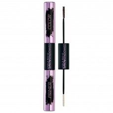 Двосторонній засіб для брів Urban Decay Brow Endowed Eyebrow Primer + Color (праймер 3,55гр + відтіночний гель 4,25гр) Dark Drapes - dark brown